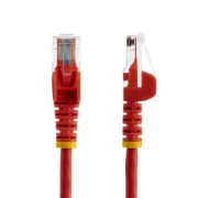 Picture of StarTech.com Cat5e Ethernet Patch Cable with Snagless RJ45 Connectors - 0.5 m, Red
