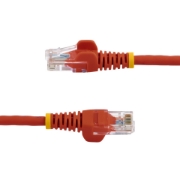 Picture of StarTech.com Cat5e Ethernet Patch Cable with Snagless RJ45 Connectors - 0.5 m, Red