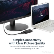 Picture of StarTech.com USB 3.0 to DisplayPort Adapter - DisplayLink Certified - 4K 30Hz