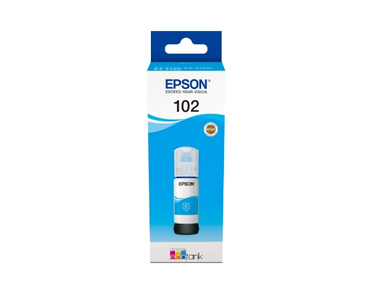 Picture of Epson 102 EcoTank Cyan ink bottle
