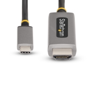 Picture of StarTech.com 10ft (3m) USB-C to HDMI Adapter Cable, 8K 60Hz, 4K 144Hz, HDR10, USB Type-C to HDMI 2.1 Video Converter Cable, USB-C DP Alt Mode/USB4/Thunderbolt 3/4 Compatible - USB-C Laptop to HDMI Monitor