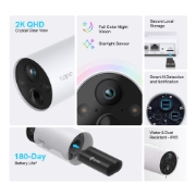 Picture of TP-Link Tapo Smart Wire-Free Security Camera System, 1-Camera System