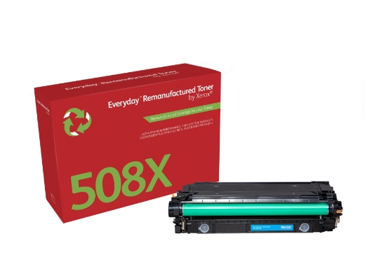Picture of Everyday ™ Cyan Remanufactured Toner by Xerox compatible with HP 508X (CF361X), High capacity