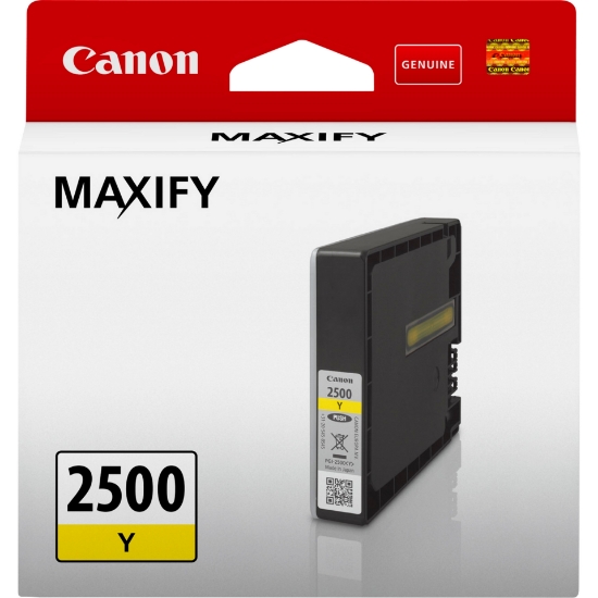 Picture of Canon PGI-2500Y Yellow Ink Cartridge