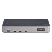 Picture of StarTech.com USB-C Triple Monitor Docking Station - HDMI/DP Triple 4k USB-C Dock - 5x USB Hub - GbE - 100W PD - Universal Multi Monitor Docking Station - Thunderbolt 3/4 Compatible