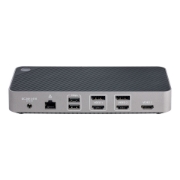 Picture of StarTech.com USB-C Triple Monitor Docking Station - HDMI/DP Triple 4k USB-C Dock - 5x USB Hub - GbE - 100W PD - Universal Multi Monitor Docking Station - Thunderbolt 3/4 Compatible