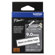 Picture of Brother HSE-221E label-making tape Black on white