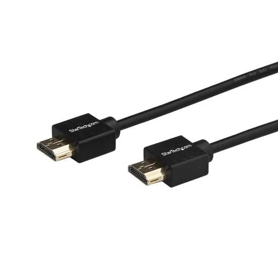 Picture of StarTech.com 6.6ft (2m) HDMI 2.0 Cable, 4K 60Hz Premium Certified High Speed HDMI Cable w/ Ethernet, Ultra HD HDMI Cable, Long HDMI Cable/Cord for TV/Monitor/Laptop/PC, HDMI to HDMI Video