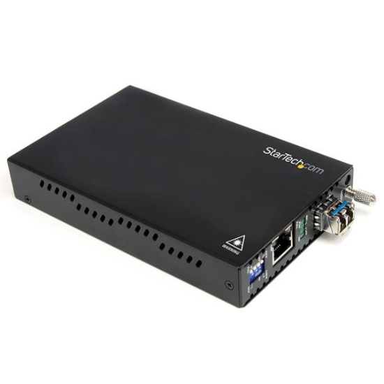 Picture of StarTech.com Fiber Media Converter Gigabit 1000Mbps MM Fibre LC 550m