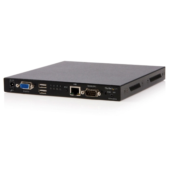 Picture of StarTech.com 4 Port USB VGA IP KVM Switch with Virtual Media