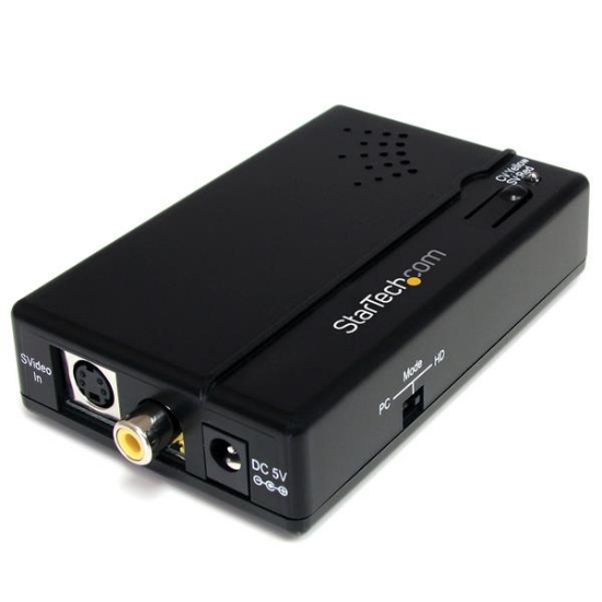 Picture of StarTech.com Composite and S-Video to HDMI Converter with Audio