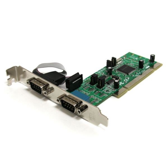 Picture of StarTech.com 2 Port PCI RS422/485 Serial Adapter Card with 161050 UART