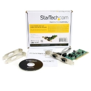 Picture of StarTech.com 2 Port PCI RS422/485 Serial Adapter Card with 161050 UART