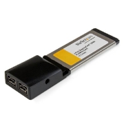 Picture of StarTech.com 2 Port ExpressCard 1394b FireWire Laptop Adapter Card