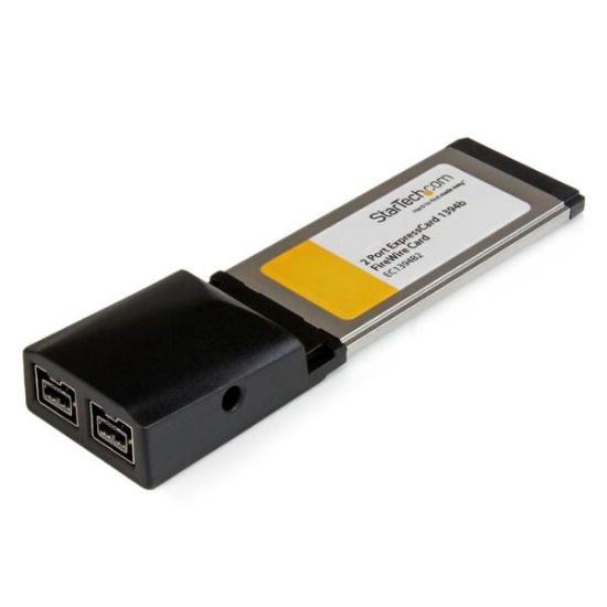 Picture of StarTech.com 2 Port ExpressCard 1394b FireWire Laptop Adapter Card