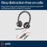 Picture of POLY Blackwire 8225 Stereo USB-C Headset +USB-C/A Adapter