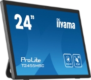 Picture of iiyama T2455MSC-B1 Signage Display Digital signage flat panel 61 cm (24") LED 400 cd/m² Full HD Black Touchscreen