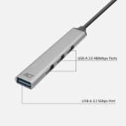 Picture of ACT USB-C hub, 3x USB-A 2.0 and 1x USB-A 3.0