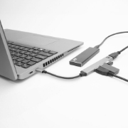 Picture of ACT USB-C hub, 3x USB-A 2.0 and 1x USB-A 3.0