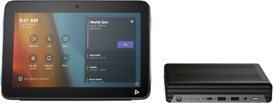 Picture of POLY Studio Base Kit G9 Plus for Microsoft Teams HP Mini IP PC w/TC10