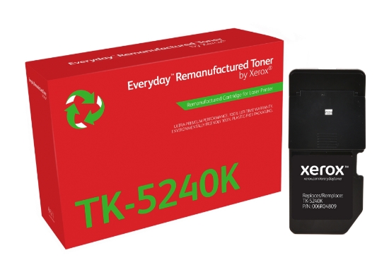 Picture of Everyday Remanufactured Everyday™ Black Remanufactured Toner by Xerox compatible with Kyocera TK-5240K, Standard capacity