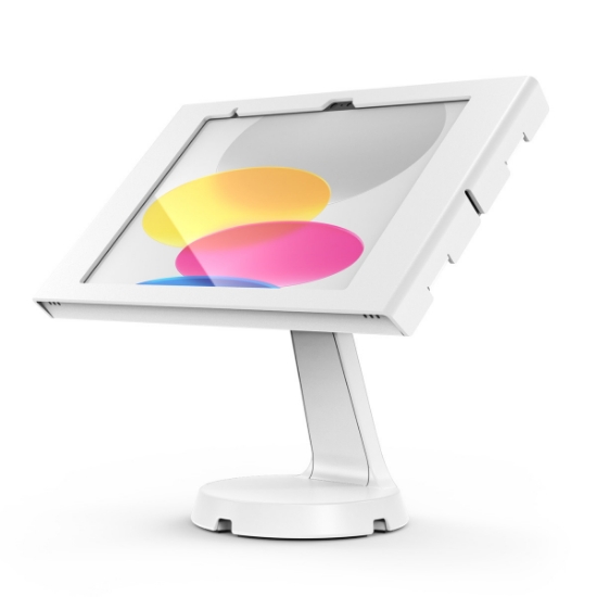 Picture of Compulocks iPad 10.9" 10th Gen Swell Enclosure Mast Counter Stand - White