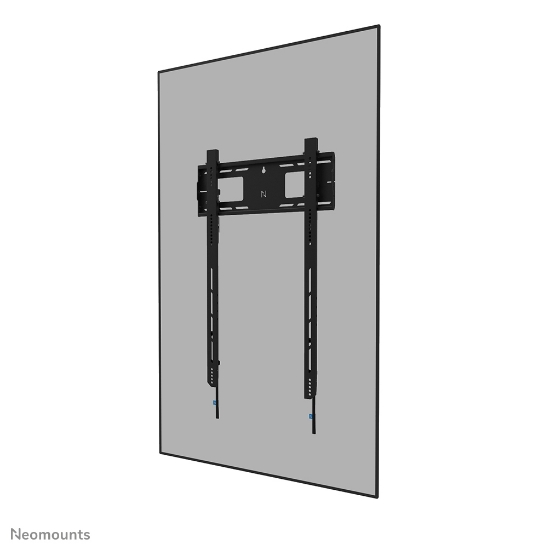Picture of Neomounts WL30-750BL18P Heavy duty wall mount 50-98" - fixed - lockable - portrait - fast installation - TÜV
