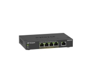 Picture of NETGEAR GS305Pv3 Unmanaged Gigabit Ethernet (10/100/1000) Power over Ethernet (PoE) Black