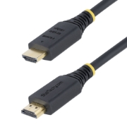 Picture of StarTech.com 1m (3.3ft) Premium Certified High Speed HDMI Cable, 4K 60Hz/1440p 144Hz, HDR10/HDCP 2.2/ARC, 18Gbps, UHD HDMI 2.0 Cord for TV/Monitor/Display, TPE Jacket