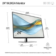 Picture of HP Series 5 Pro 24 inch WUXGA Monitor - 524pn