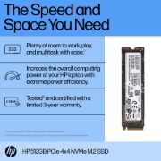 Picture of HP 512GB PCIe-4x4 NVMe Solid State Drive