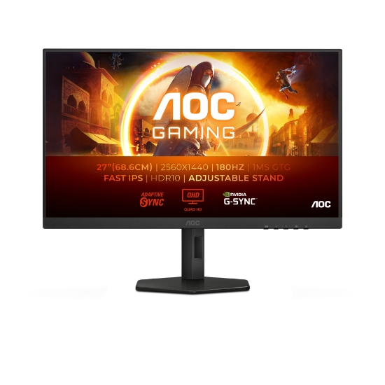 Picture of AOC G4 Q27G4XF computer monitor 68.6 cm (27") 2560 x 1440 pixels Quad HD LED