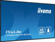 Picture of iiyama LH8664UHS-B2AG Signage Display Digital signage flat panel 2.18 m (86") Wi-Fi 500 cd/m² 4K Ultra HD Black Built-in processor Android 24/7