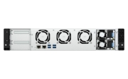 Picture of QNAP TS-855EU-RP NAS Rack (2U) Intel Atom® C5125 8 GB DDR4 0 TB QuTS hero Black