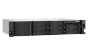 Picture of QNAP TS-855EU-RP NAS Rack (2U) Intel Atom® C5125 8 GB DDR4 0 TB QuTS hero Black