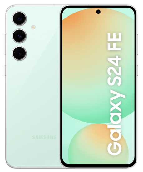Picture of Samsung Galaxy S24 FE 17 cm (6.7") Dual SIM Android 14 5G USB Type-C 8 GB 128 GB 4700 mAh Mint colour