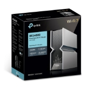 Picture of TP-Link Archer BE900 wireless router Multi-Gigabit Ethernet Quad-band (2.4 GHz / 5 GHz-1 / 5 GHz-2 / 6 GHz) Black, Grey