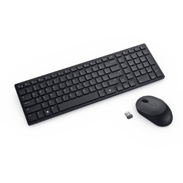 Show details for DELL KM555 keyboard Mouse included Universal RF Wireless + Bluetooth QWERTY US International Black Picture of DELL KM555 keyboard Mouse included Universal RF Wireless + Bluetooth QWERTY US International Black