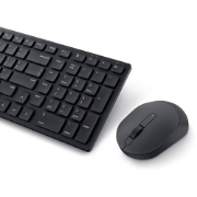 Picture of DELL KM555 keyboard Mouse included Universal RF Wireless + Bluetooth QWERTY US International Black