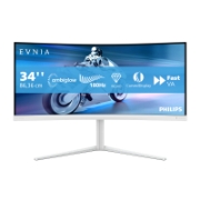 Picture of Philips 34M2C5501A/00 computer monitor 86.4 cm (34") 3440 x 1440 pixels Wide Quad HD LCD White