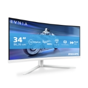 Picture of Philips 34M2C5501A/00 computer monitor 86.4 cm (34") 3440 x 1440 pixels Wide Quad HD LCD White