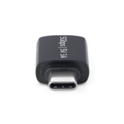 Picture of StarTech.com USB-C to USB-A Adapter, USB 5Gbps, Compact USB-C Male to USB-A Female Adapter, Durable Metal Housing, M/F
