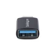 Picture of StarTech.com USB-C to USB-A Adapter, USB 5Gbps, Compact USB-C Male to USB-A Female Adapter, Durable Metal Housing, M/F