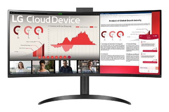 Picture of LG 34CR651W-BP All-in-One PC/workstation Intel® Pentium® Silver N6005 86.4 cm (34") 3440 x 1440 pixels All-in-One thin client 8 GB DDR4-SDRAM 256 GB SSD Windows 10 IoT Enterprise LTSC Wi-Fi 6 (802.11ax) Black