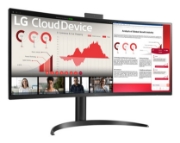 Picture of LG 34CR651W-BP All-in-One PC/workstation Intel® Pentium® Silver N6005 86.4 cm (34") 3440 x 1440 pixels All-in-One thin client 8 GB DDR4-SDRAM 256 GB SSD Windows 10 IoT Enterprise LTSC Wi-Fi 6 (802.11ax) Black
