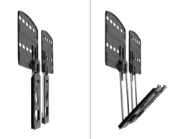 Picture of Neomounts WL30-265BL1 TV mount wall 43-85" Samsung screens - ultra-flat