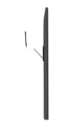 Picture of Neomounts WL30-265BL1 TV mount wall 43-85" Samsung screens - ultra-flat