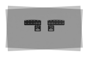 Picture of Neomounts WL30-265BL1 TV mount wall 43-85" Samsung screens - ultra-flat