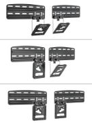Picture of Neomounts WL30-265BL1 TV mount wall 43-85" Samsung screens - ultra-flat