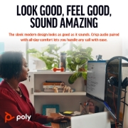 Picture of POLY Blackwire 3320 Stereo Microsoft Teams Certified USB-C Headset +USB-C/A Adapter